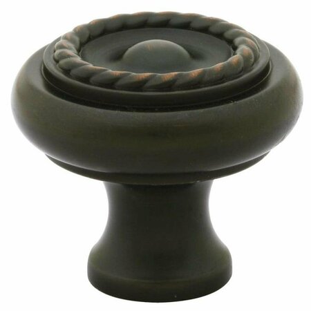 PATIOPLUS 1.25 in. Rope Cabinet Knob, Oil Rubbed Bronze PA2001736